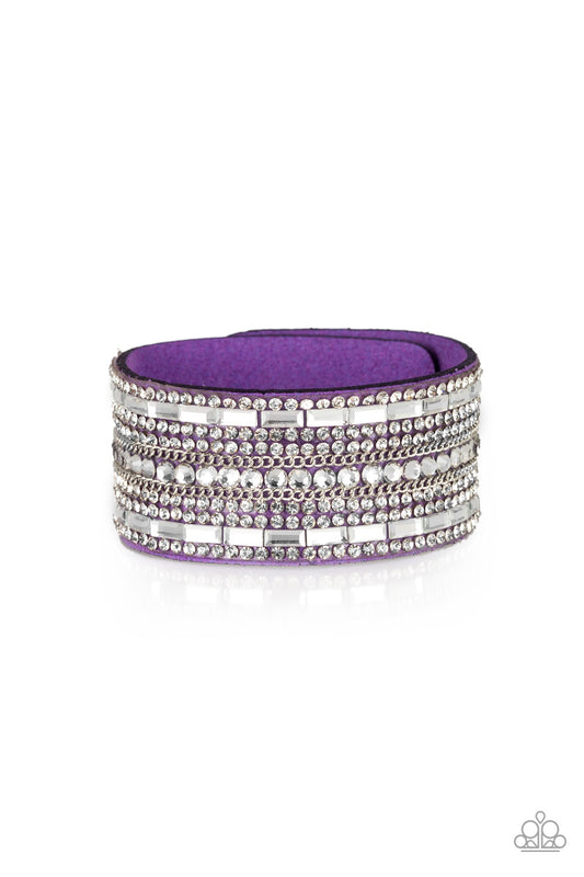 Rebel Radiance Purple Bracelet Paparazzi