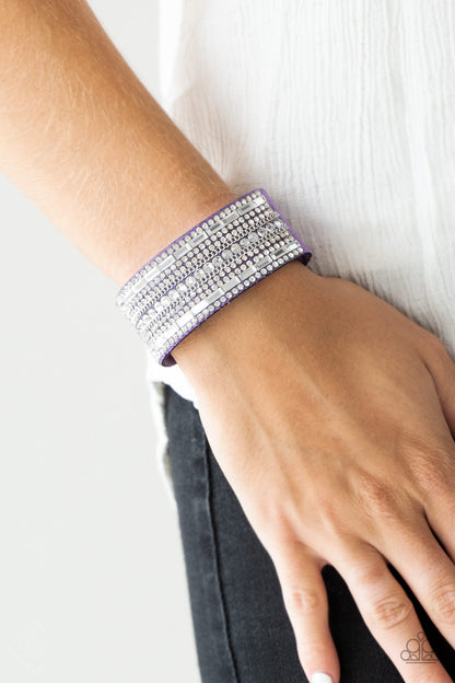 Rebel Radiance Purple Bracelet Paparazzi