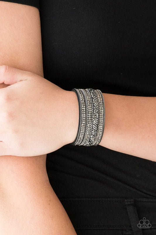 Really Rock Band Silver Wrap Bracelet - Daria's Blings N Things