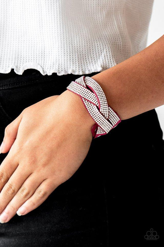 Nice Girls Finish Last Pink Bracelet Paparazzi