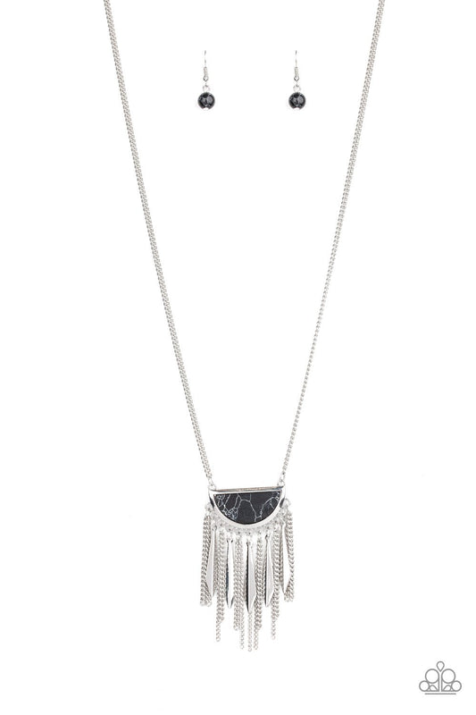 Desert Hustle Black Necklace Paparazzi