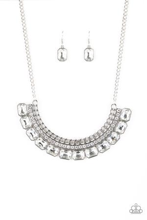 Killer Knockout Silver Necklace Paparazzi