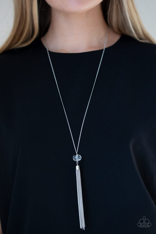 Socialite of the Season White Necklace