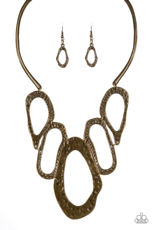 Prime Prowess Brass Necklace Paparazzi