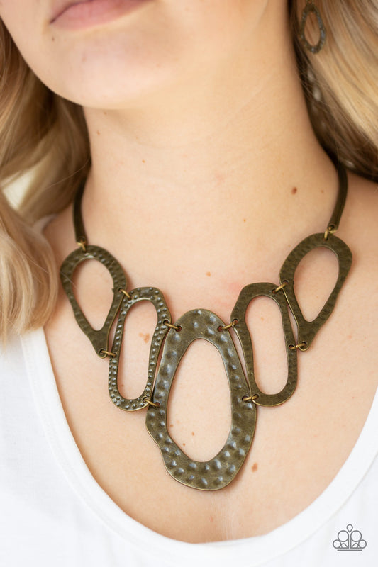 Prime Prowess Brass Necklace Paparazzi