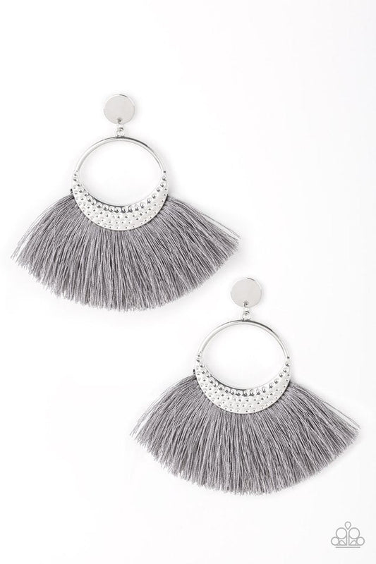 Spartan Spirit Silver Earrings