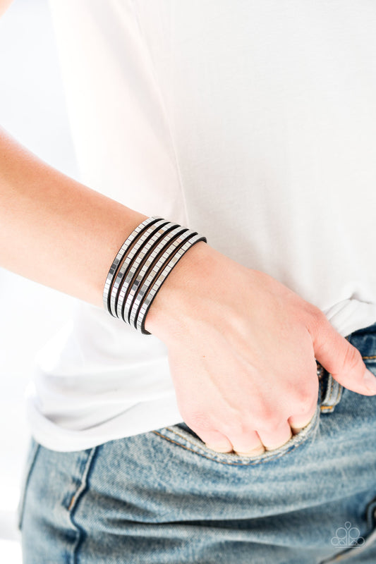 Disco Dazzle Black Bracelet - Daria's Blings N Things