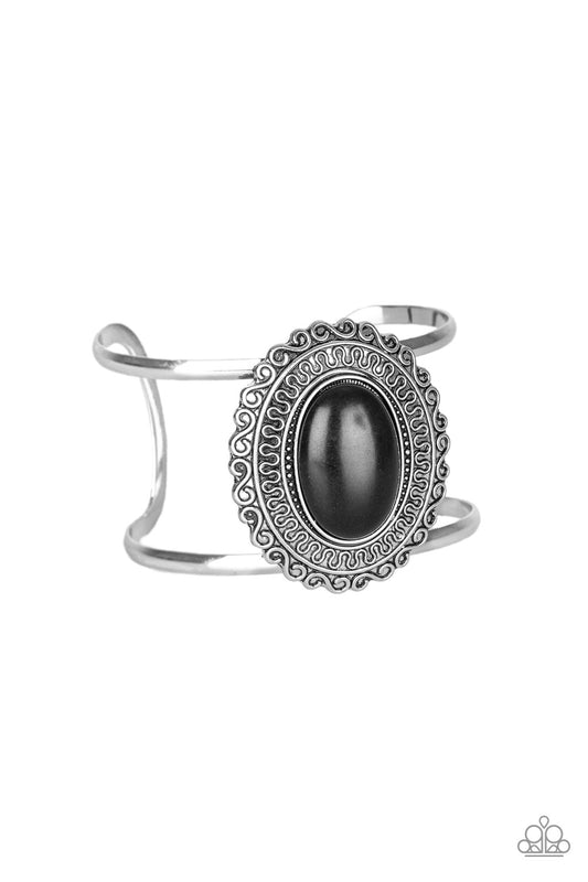 Extra EMPRESS-ive Black Cuff Bracelet - Daria's Blings N Things