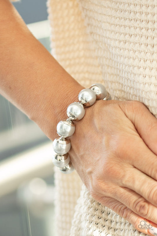 One Woman Show-STOPPER Silver Bracelet - Daria's Blings N Things
