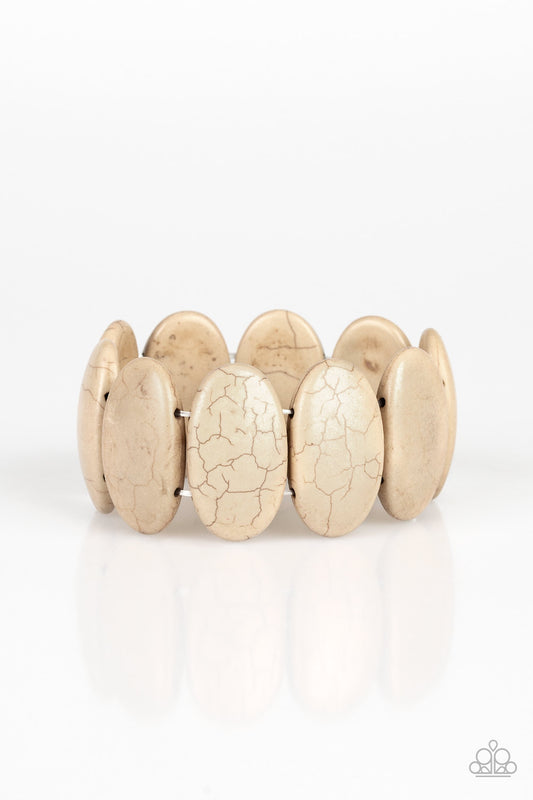 Dramatically Nomadic Brown Bracelet - Daria's Blings N Things