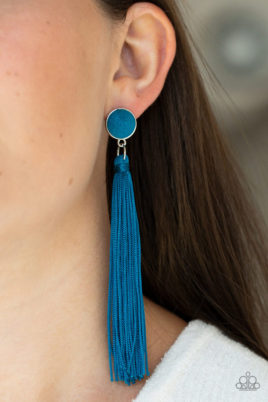 Tightrope Tassel Blue
Earrings - Daria's Blings N Things