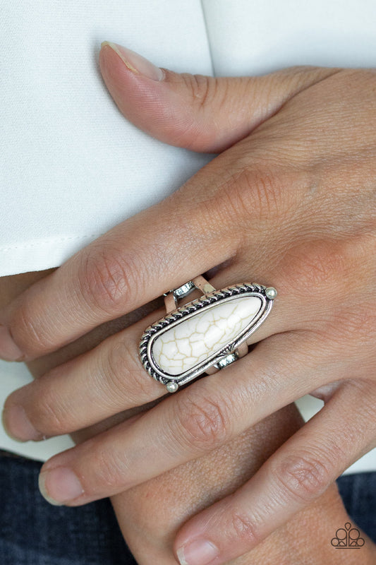 Pioneer Plains White Ring - Daria's Blings N Things