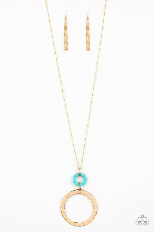 Optical Illusion Gold
Necklace - Daria's Blings N Things
