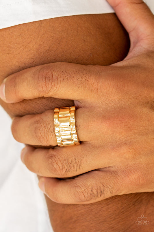 Modern Machinery Gold
Ring Paparazzi