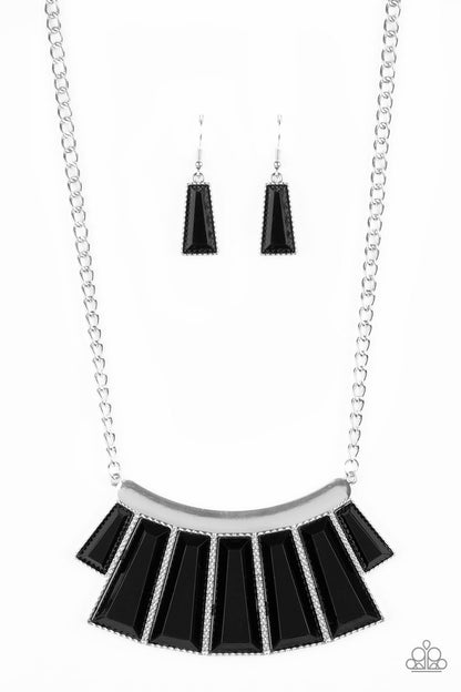 Glamour Goddess Black Necklace - Daria's Blings N Things