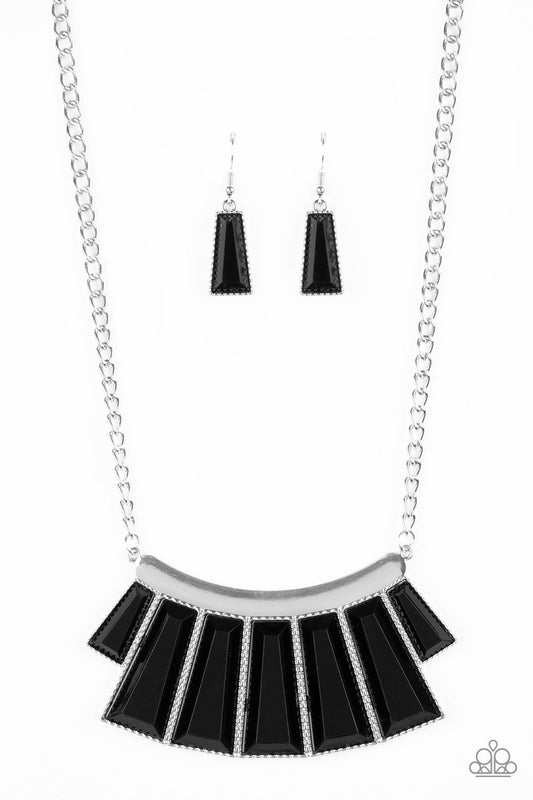 Glamour Goddess Black Necklace - Daria's Blings N Things