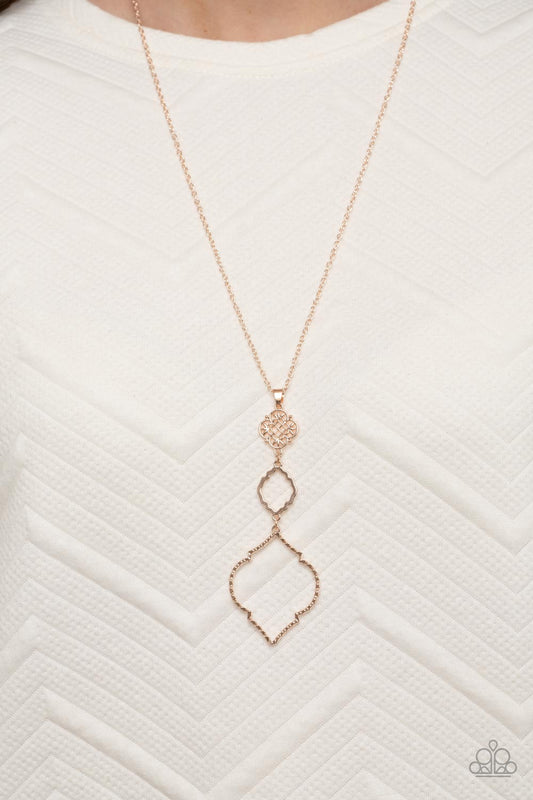 Marrakesh Mystery Copper Necklace Paparazzi