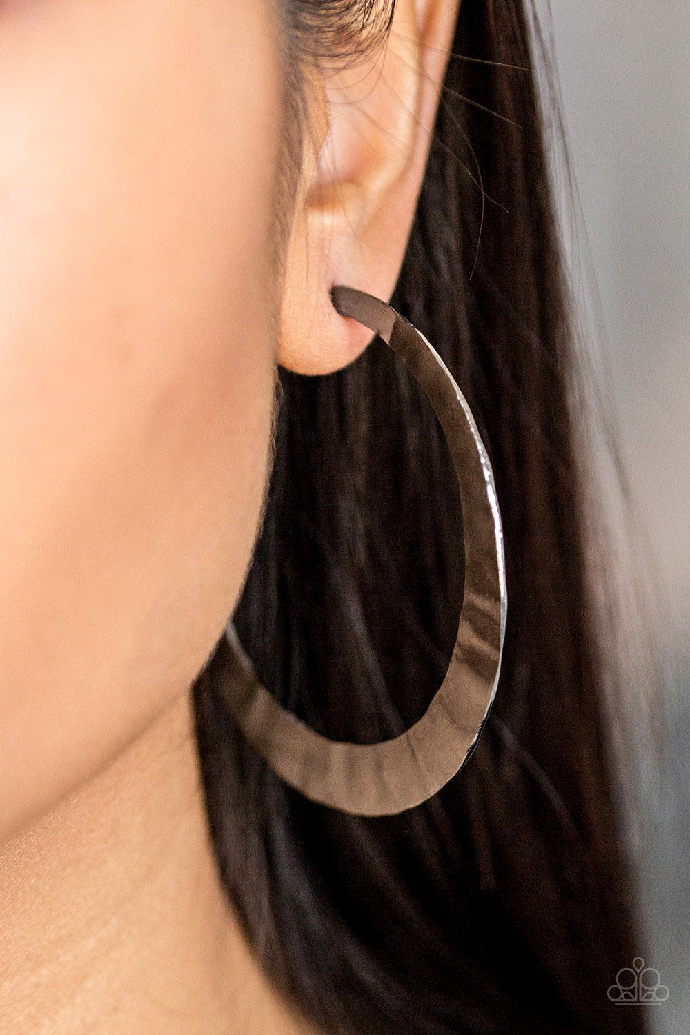 Slayers Gonna Slay Black Hoop Earrings Paparazzi