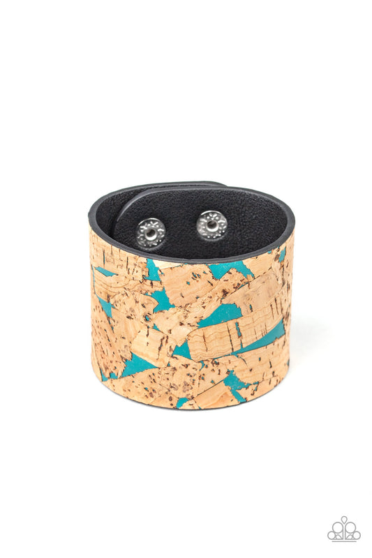 Cork Congo Blue
Bracelet - Daria's Blings N Things