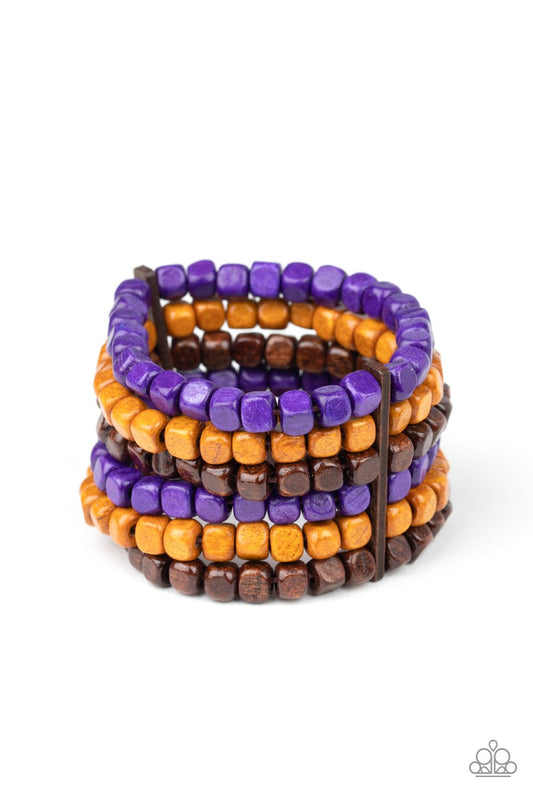Tropical Tundra Purple Bracelet Paparazzi