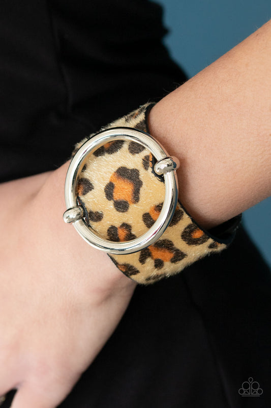 Asking FUR Trouble Brown Bracelet - Daria's Blings N Things