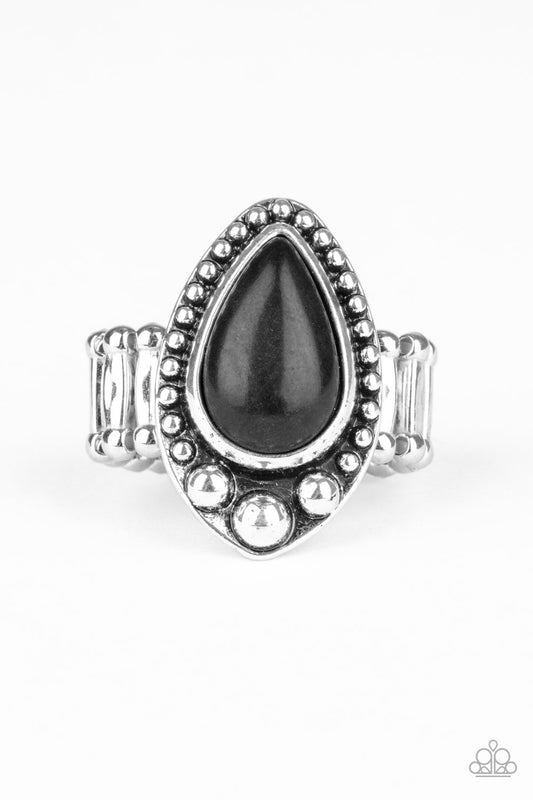 Backroad Bauble Black Ring - Daria's Blings N Things