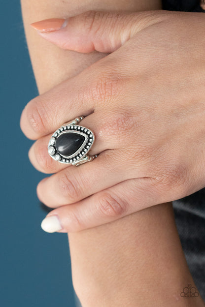 Backroad Bauble Black Ring - Daria's Blings N Things