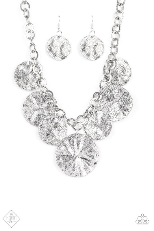 Barely Scratched The Surface Silver
Necklace - Daria's Blings N Things
