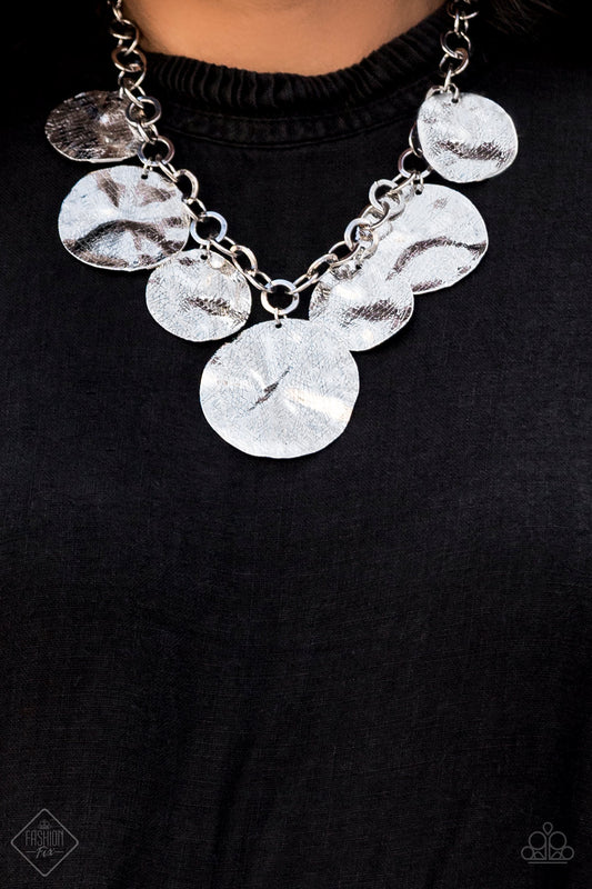 Barely Scratched The Surface Silver
Necklace - Daria's Blings N Things