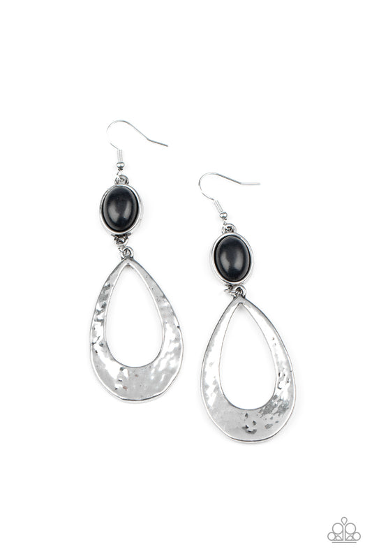 Badlands Baby Black Earrings - Daria's Blings N Things