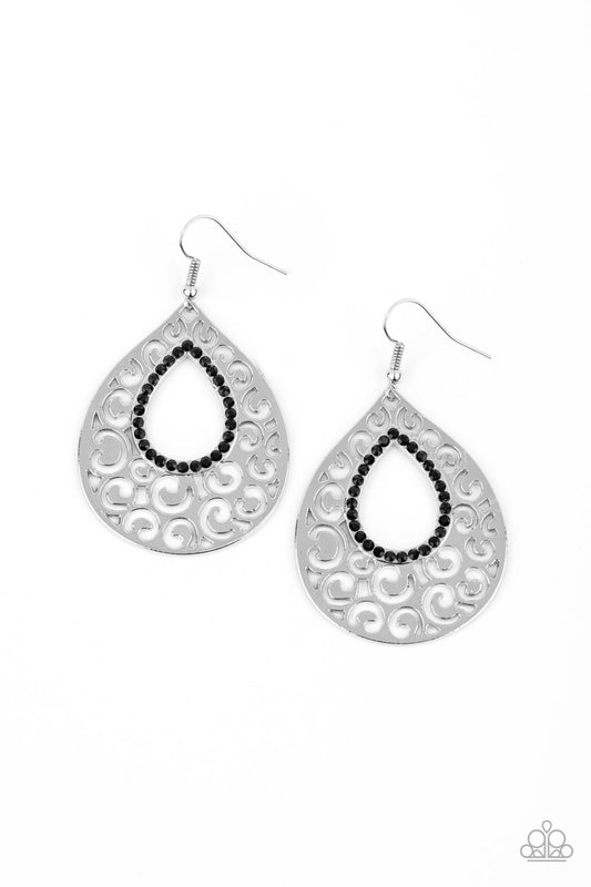 Airy Applique Black
Earrings - Daria's Blings N Things
