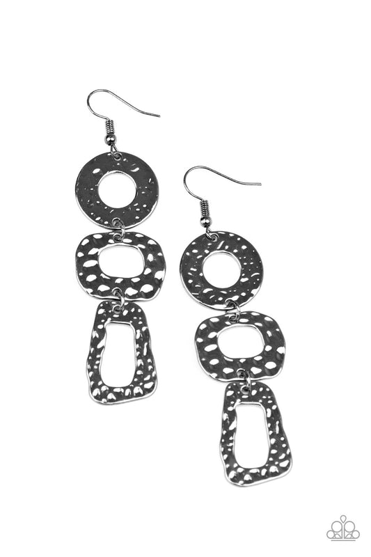 Prehistoric Prowl Black
Earrings Paparazzi