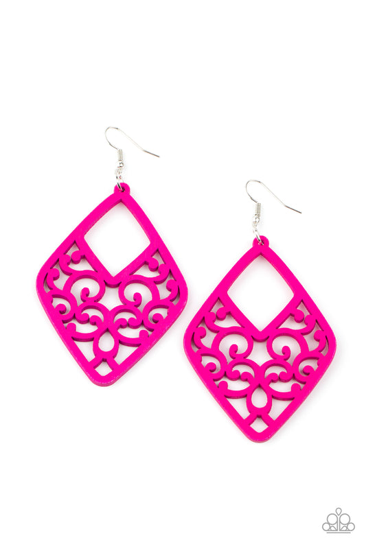 VINE For The Taking Pink
Earrings - Daria's Blings N Things