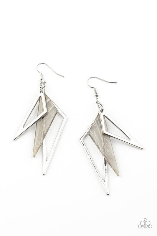Evolutionary Edge Silver
Earrings - Daria's Blings N Things