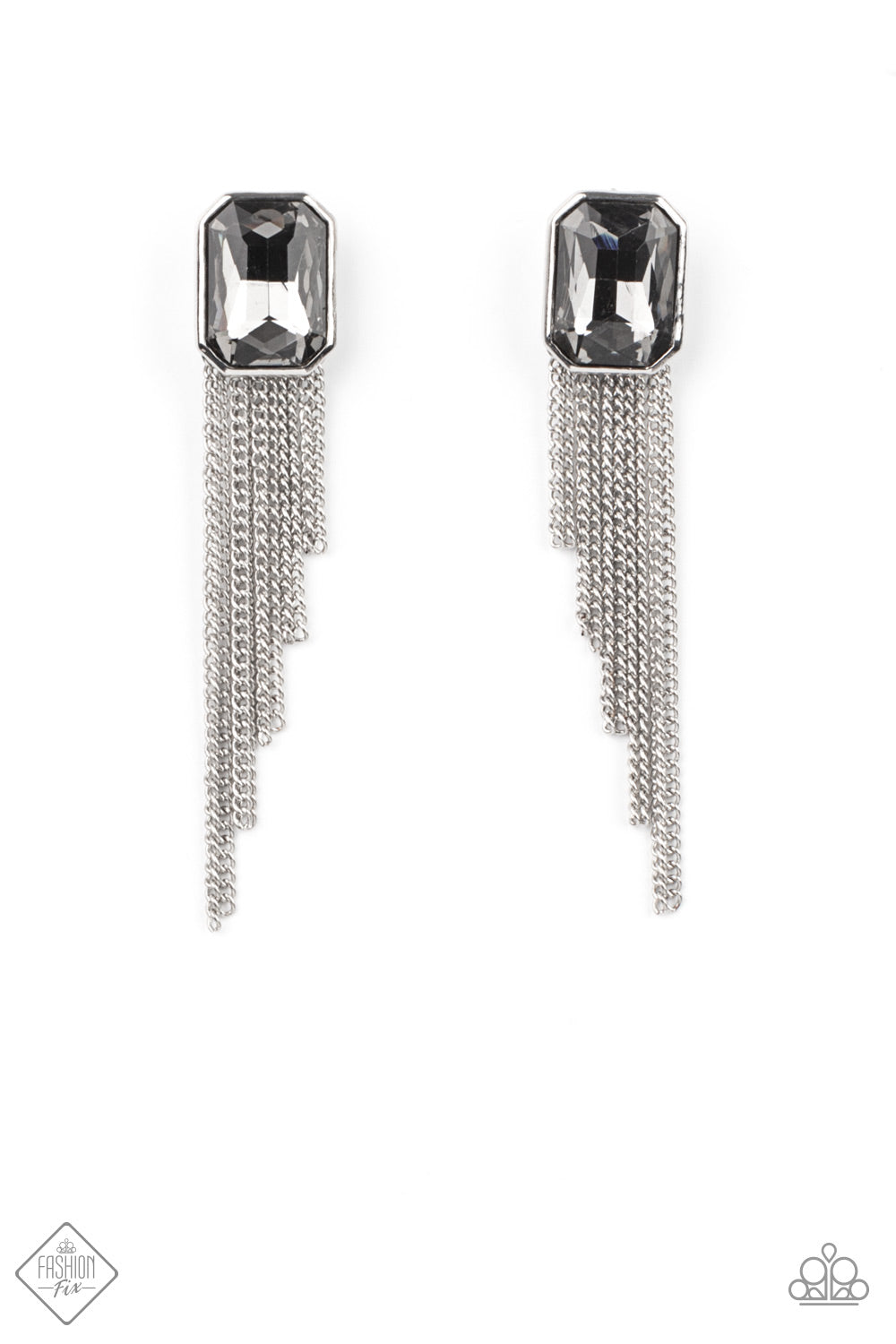 Save for a REIGNy Day Silver Earrings Paparazzi
