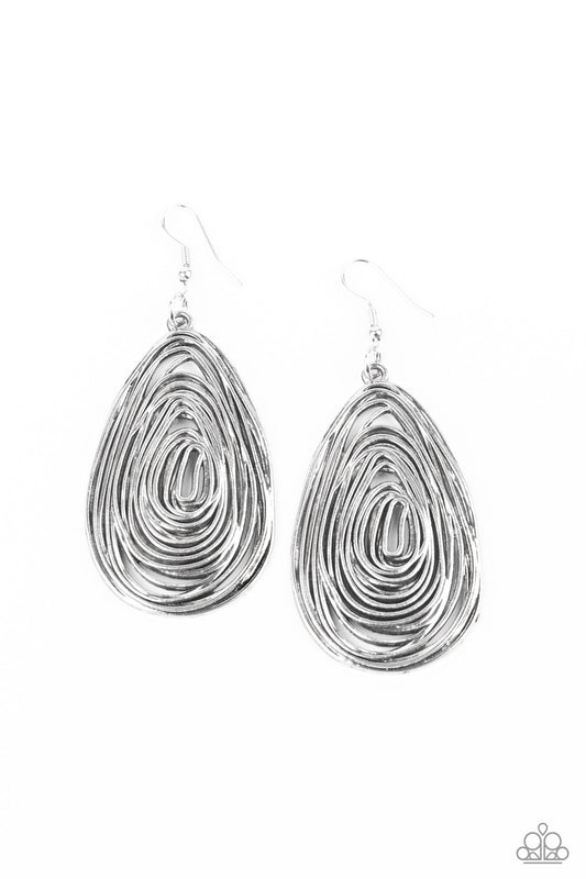 Rural Ripples Silver
Earrings - Daria's Blings N Things