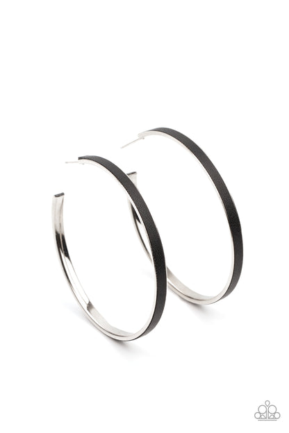 Fearless Flavor Black
Hoop Earrings - Daria's Blings N Things