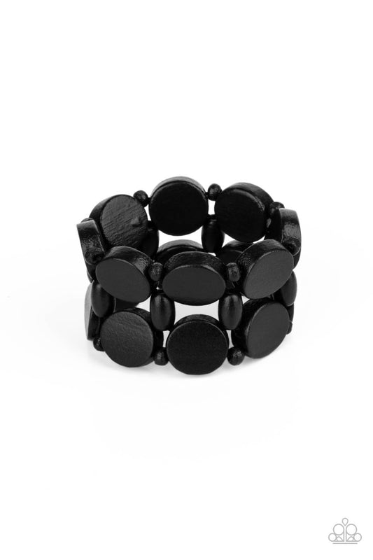 Beach Bravado Black Bracelet - Daria's Blings N Things