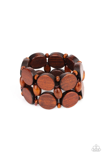 Beach Bravado Brown Bracelet - Daria's Blings N Things