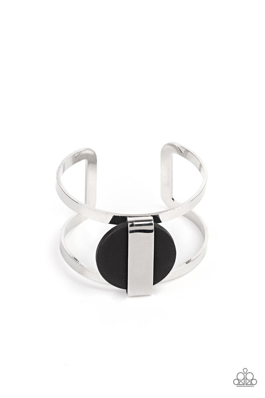 Organic Fusion Black Cuff Bracelet