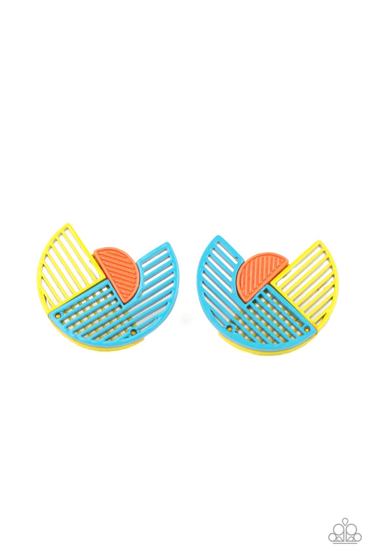 Its Just an Expression Blue
Post Earrings - Daria's Blings N Things