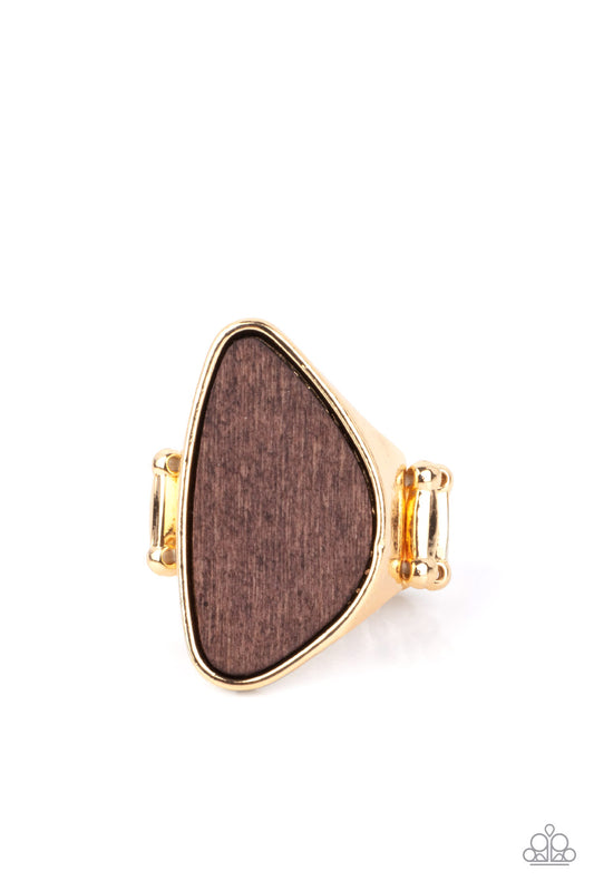 Perfectly Petrified Gold Ring - Daria's Blings N Things