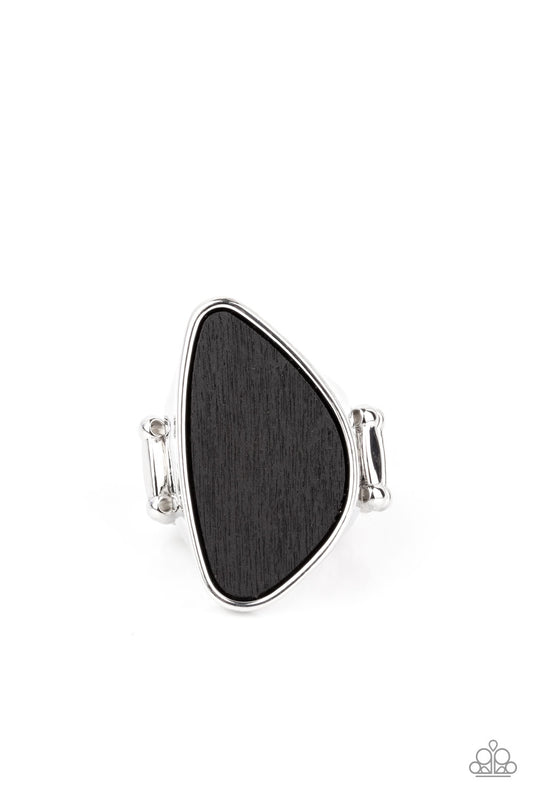 Perfectly Petrified Black Ring - Daria's Blings N Things