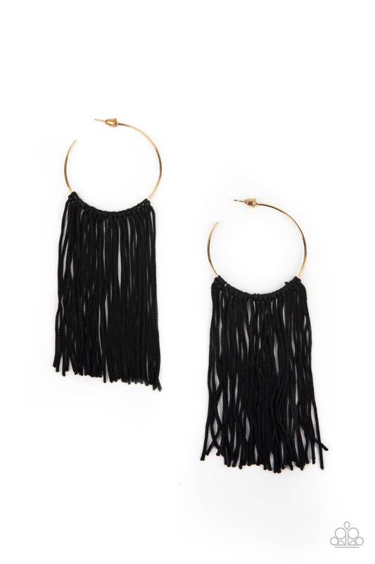 Flauntable Fringe Gold
Earrings