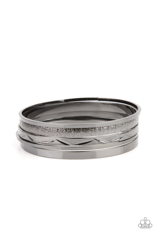Stackable Style Black
Bracelets Paparazzi