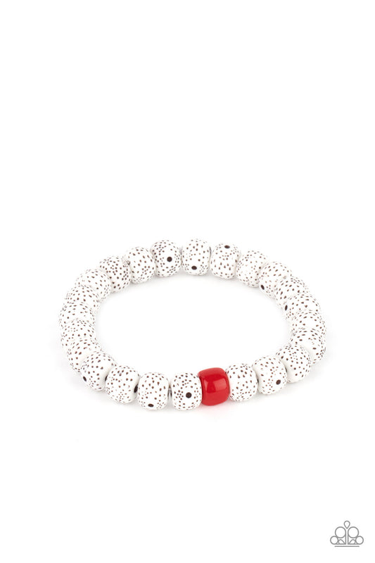 ZEN Second Rule Red Bracelet Paparazzi
