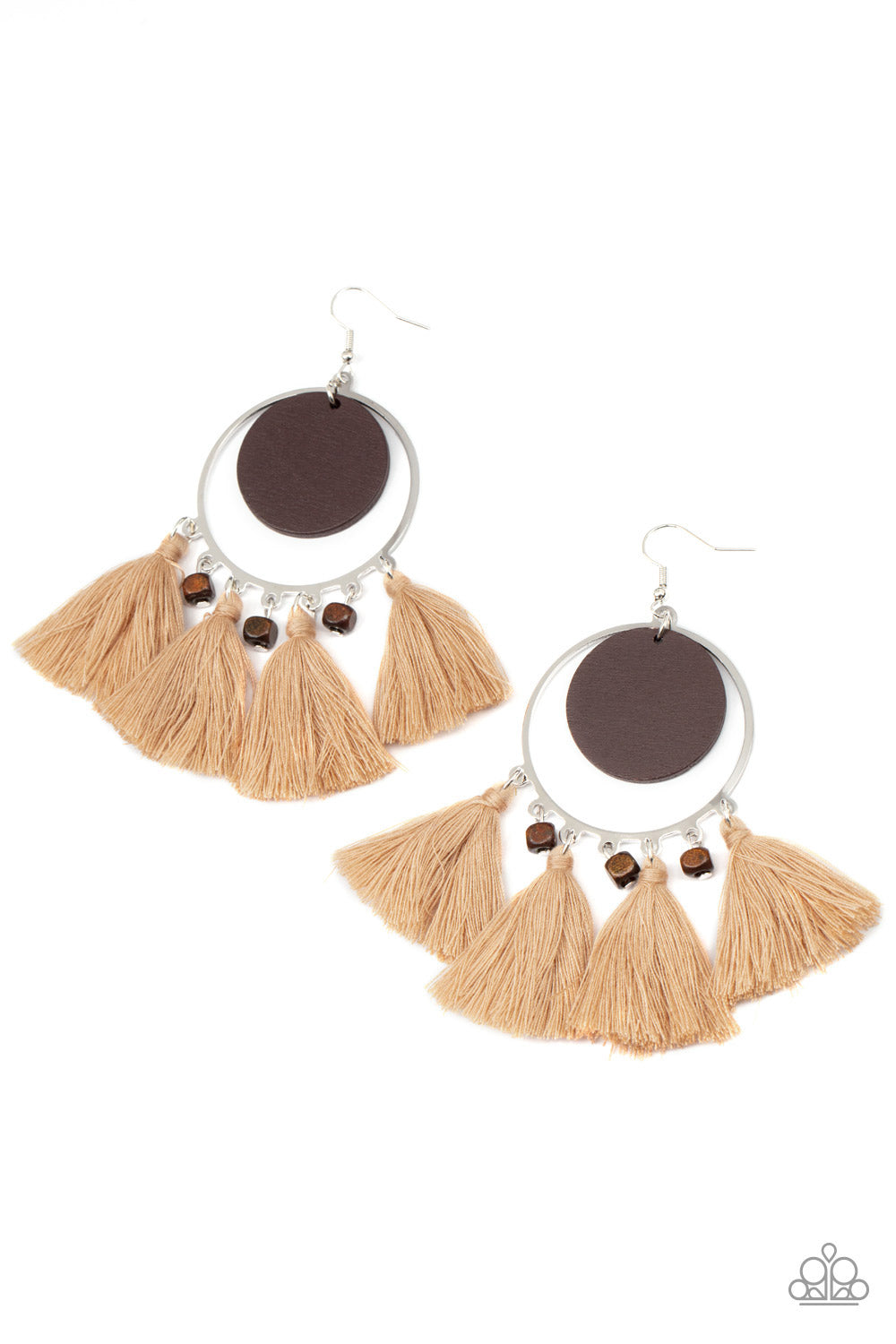 Yacht Bait Brown Earrings - Daria's Blings N Things