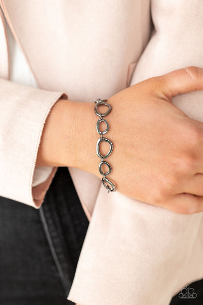 All That Mod Black Bracelet Paparazzi
