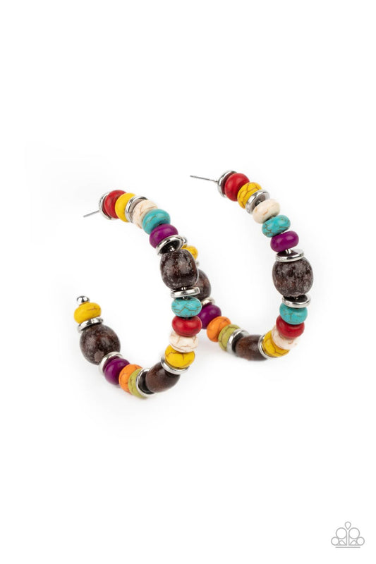 Definitely Down-To-Earth Multi
Hoop Earrings - Daria's Blings N Things