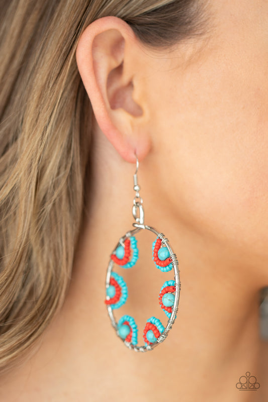 Off The Rim Blue
Earrings - Daria's Blings N Things
